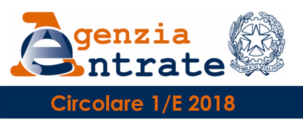 DETRAZIONE IVA 2018 – CHIARIMENTI CIRCOLARE AGENZIA ENTRATE 1-2018